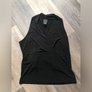 Women’s Black Sleeveless Dress Top